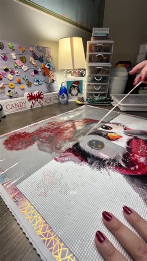 Snowy Snuggles Diamond Painting Tutorial