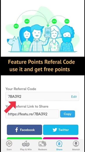 Feature Point Referal code feature point real or fake #featurepoints #earnmoneyonline