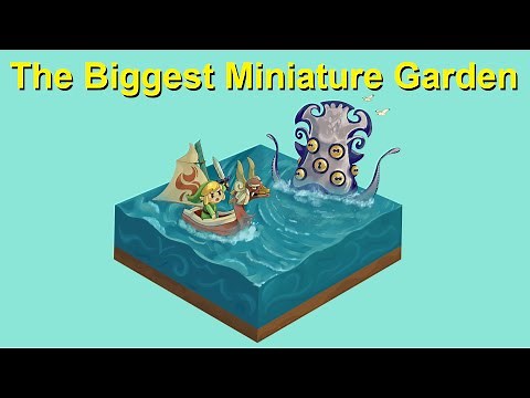 The Biggest Miniature Garden | The Legend of Zelda: The Wind Waker