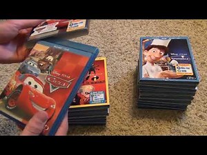 My Complete Disney Pixar Blu-Ray Collection May 2013 Update