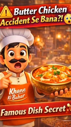 Butter Chicken Kaise Bana? 😲 | Famous Indian Dish Story | Khane Ki Bahar