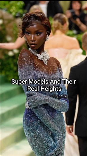 Supermodel Heights From Shortest to Tallest 📏🔥 #shorts #model #trending #height