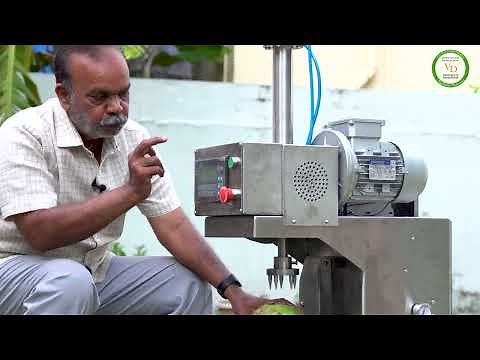 Coconut Peeling Machine | VD Enterprises