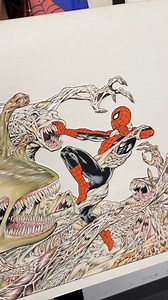 68 reactions · 3 comments | A monstrous Bernie Wrightson original for issue #22 of ‘The Amazing Spider-Man: Hooky’ ️ https://heritageauctions.co/berniespidey | Heritage Comics | Facebook