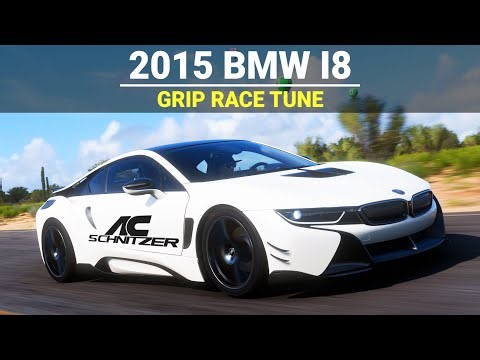 Forza Horizon 5 Tuning - 2015 BMW I8 AC Schnitzer Kit, FH5 Grip Race Build, Tune & Gameplay