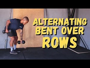 Movement Demo | Alternating Bent Over Rows