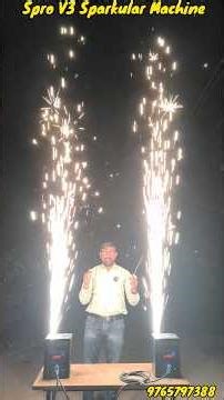 Spro V3 Sparkular Machine wholesaler vishwas event's Bhandara Maharashtra 9765797388, Sparkular Pwdr