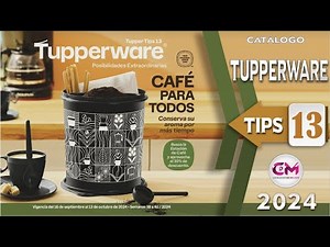 TUPPERWARE TIPS 13 2024 ➠ CATALOGO TUPPERWARE NUEVO