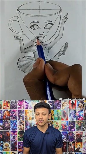 How to Draw Ballerina Cappuccino ☕🩰