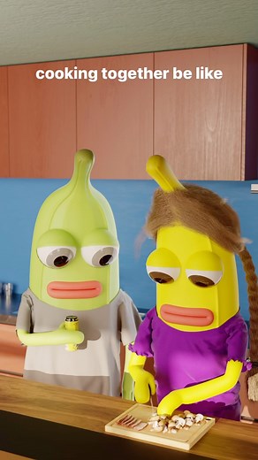 Ready to Banana on Instagram: "When you decided to help her cook🤣"