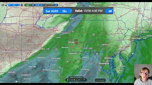 ** SEVERE WEATHER VIDEO FOR SUNDAY, 10/6/2024 ** Good evening, folks! In this video I walk through the process of tomorrow's severe weather setup. Tomorrow will be a warm summer-like day across western PA which will allow for the risk for stronger thunderstorms during the afternoon and evening hours. Hour-by-hour future radar for tomorrow evening. Feel free to ask any questions in the comments or PM me! | PA Weather Plus, LLC