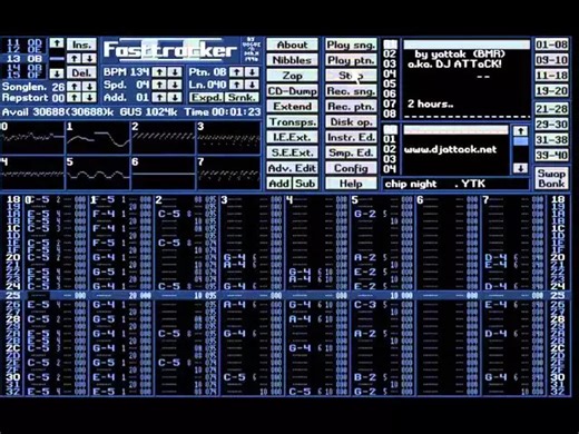 【作业用BGM】芯片音乐 (1) 1999年音轨序列器音乐