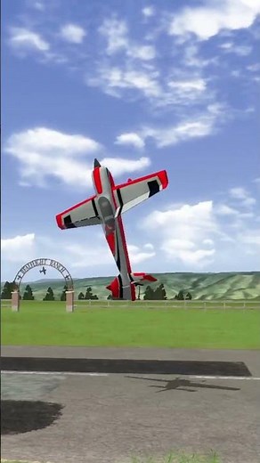 Threading the Needle - Realflight Evolution #flightsim #rcairplane #rcaircraft #realflightsimulator