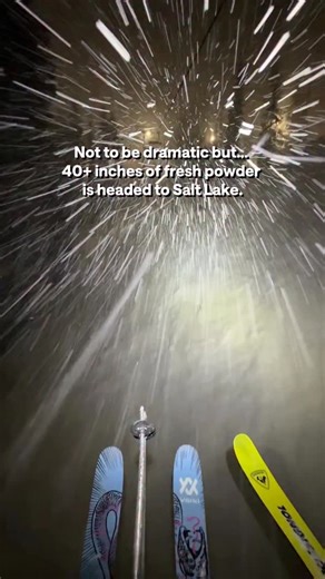 This is not a drill... Call in sick. Clear your calendar. Block out the week. The Wasatch is about to deliver ❄️ A massive storm is rolling in, with projections calling for 40 inches in the Cottonwood Canyons. Salt Lake is about to remind everyone why it’s built different! If you’re planning to get out there, the Salt Lake Ski Super Pass lets you ski four resorts on one pass with no blackout dates: ⛷️ Alta Ski Area ⛷️ Snowbird ⛷️ Brighton Resort ⛷️ Solitude Mountain Resort Link in bio for more i