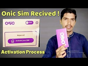 How to Activate Onic Sim Using Onic Mobile App | Onic Sim Activation Process | Onic Sim