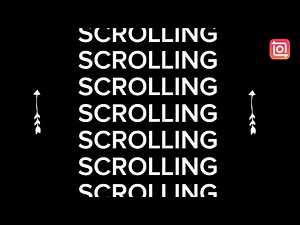 Scrolling Text Effects on InShot (InShot Tutorial)