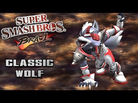 Classic Wolf - Super Smash Bros. Brawl