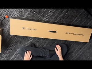 Sennheiser AMBEO Soundbar Plus unboxing