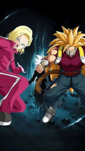 Android 18 vs cumber #dragoball