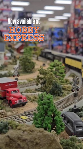 We're excited to announce this limited run from Broadway Limited and available EXCLUSIVELY at Hobby Express. These Bessember & Lake Erie F7s are available as Sound/DCC or DCC ready. The 718A is sold as a set with a unpowered 718B as seen here and we have an F7A, 725A, available by itself. They're in stock now and available in store and online! | Hobby Express