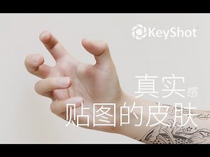 【Keyshot】真实的贴图皮肤渲染