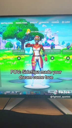 POV: Sideflipz Fortnite Map Flip Over Gameplay