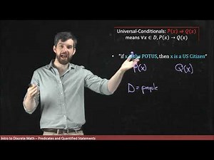 Universal Conditionals P(x) implies Q(x)