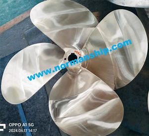 [Hot Item] Customized Marine Boat Ship Fixed Pitch 600mm Propeller