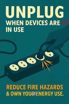 Safe Use of Extension Cords and Power Strips - Electrical Safety Tips for Home & Office