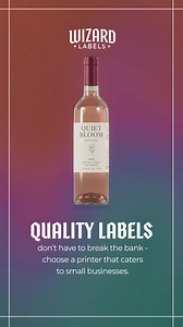Custom labels, zero confusion. Easy uploads, expert help, and instant online quotes. | Wizard Labels