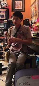 Pink Panther on the Alto Saxophone - Connor Chan
