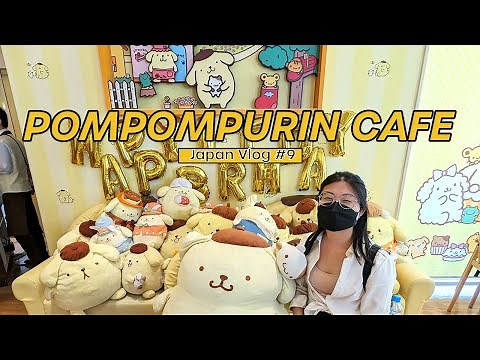 Tokyo's CUTEST Themed Cafe! Sanrio's Pompompurin Cafe 🍮 in Harajuku District