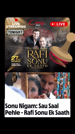 Sonu Nigam Performances on This Day