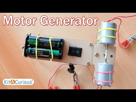 Motor Generator Set - Kit4Curious DIY Toys