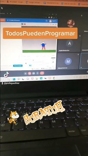 TodosPuedenProgramar💻: creando juego de plataformas con Scratch 🤖
