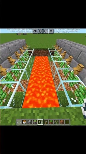Secret Glass Bridge Over Lava! 🔥💎 | Minecraft Build Hack