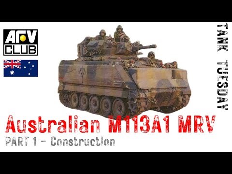 M113A1 MRV (Medium Reconnaissance Vehicle) | 1/35 AFV Club | Part 1 Construction