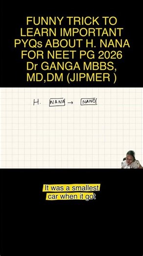 MEMORY TRICK - LINKING METHOD FOR NEET PG 2026#neetpg #inicet #mbbs
