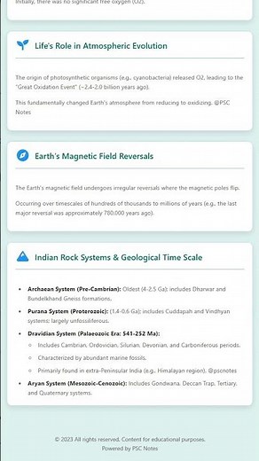 Geological Time Scale: Major Eras, Periods, and Significant Events