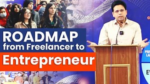 2.1K views · 1.7K reactions | A Must Watch Session by Saqib Azhar on Roadmap from Freelancer to Become Entrepreneur. | Enablers | Facebook