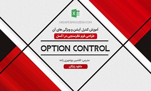Option Button ها در اکسل و طراحی فرم نظرسنجی - آموزش های ویدئویی پیشرفته اکسل