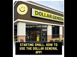 How to use the Dollar General App for couponing.
