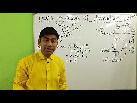Laue's equation of diffraction