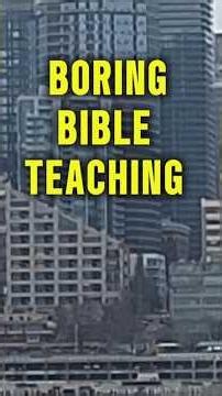 🤔 Why Your Pastor's Message Is Boring 😴 #preaching #bible #jesus