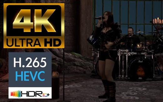 【蓝光原盘4K演唱会】夜愿乐团 Nightwish 2021 VR演唱会 Virtual Live Show From The Islanders Arms