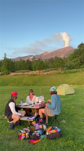 Fish-Ski Designs | Biking, sewing, hacky sack, river dips… living the dream! Hokkaido is such a beautiful and special place! Fish-ski.com has you covered... | Instagram