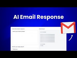 Generate email responses with AI