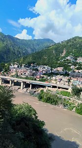 Beautiful view of ramban #chenab River | Beautiful mountain path