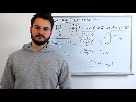 Differenzierbarkeit beweisen: Beispiel 2