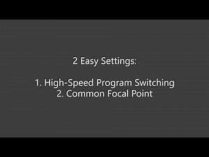 Advanced Functions | Reduce Program Switching Time | KEYENCE IV3 Vision Sensor Support